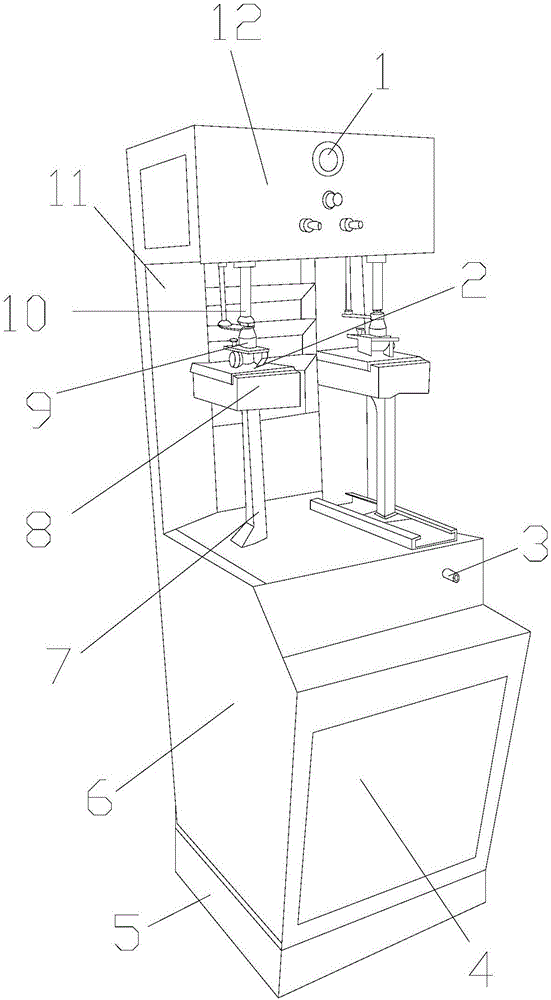 一种皮具压模装置的制作方法