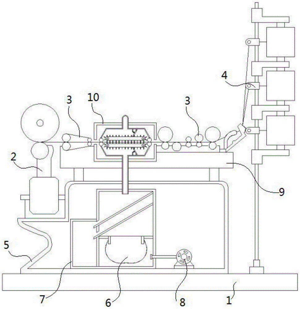 一种纱线用粗纱机的制作方法