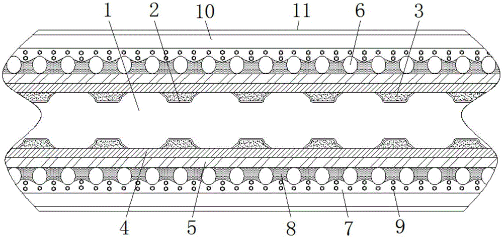 一种高分子感温变色合成革的制作方法