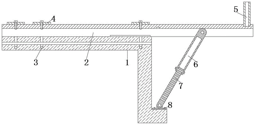 一种房屋建筑施工悬挑脚手架的制作方法