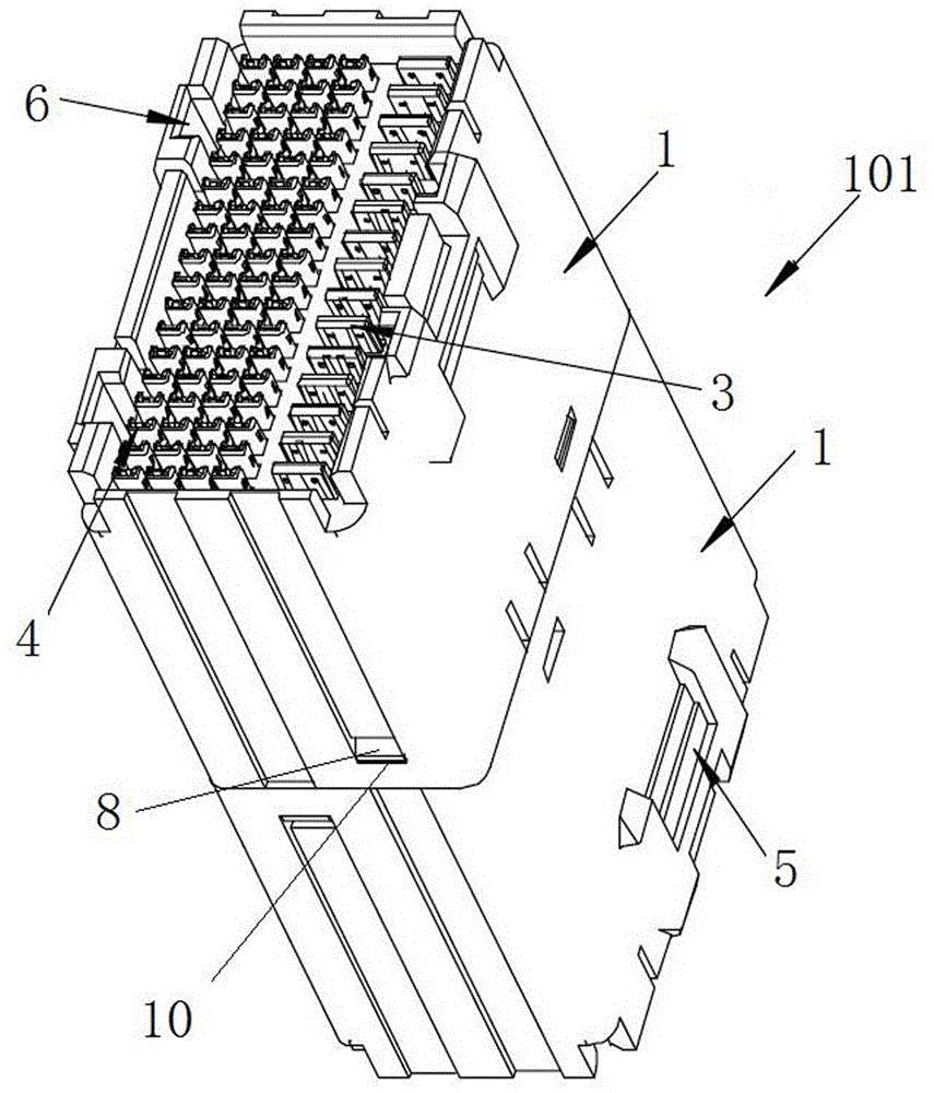 转接连接器外壳及转接连接器的制作方法