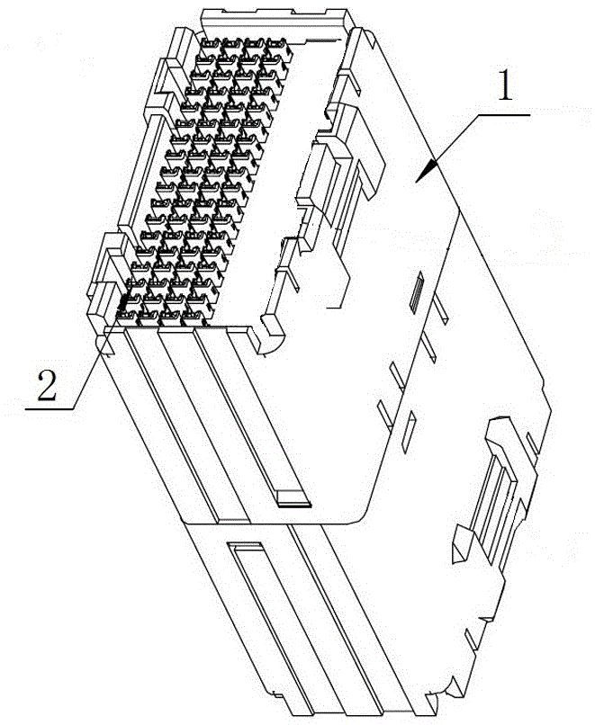 一种转接连接器及其信号传输模块的制作方法
