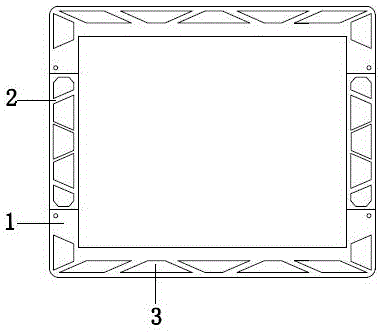一种单晶硅异质结太阳电池组件支撑边框的制作方法