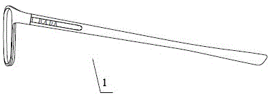 一种眼镜用安装结构的制作方法