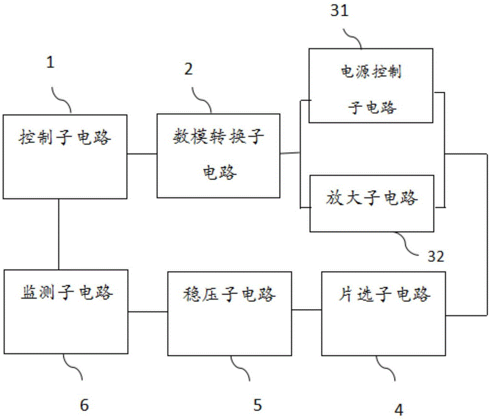 打印机喷头电压控制电路及打印机的制作方法