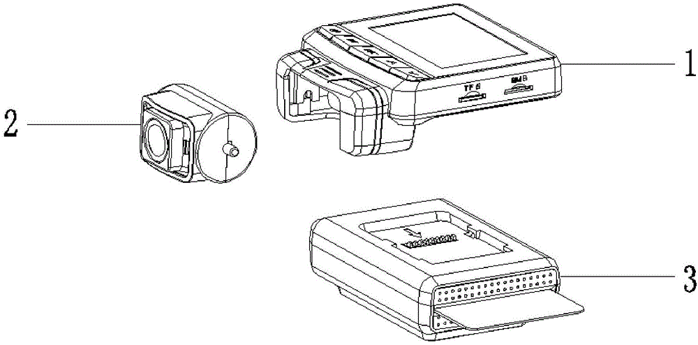 一种行车记录仪与OBU(ETC)组合式设备的制作方法