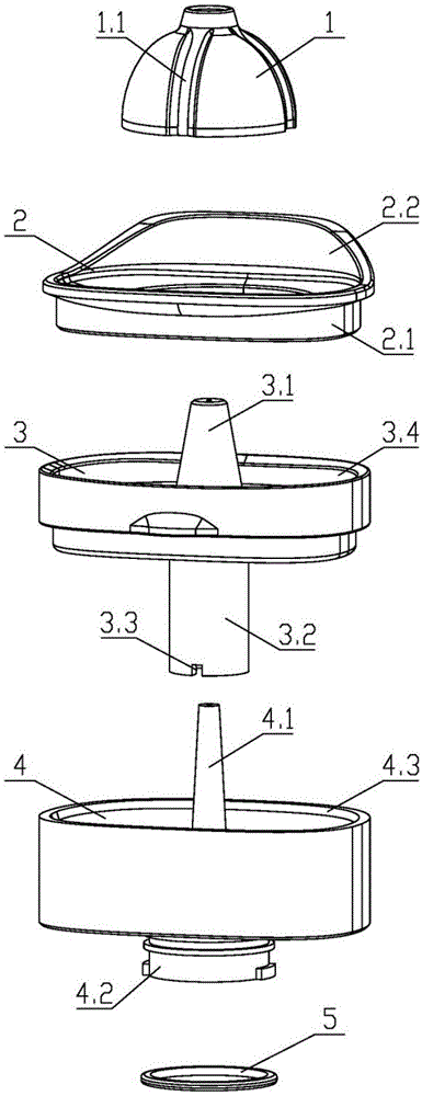 一种具有隔离和回收功能的雾化洗鼻器的制作方法