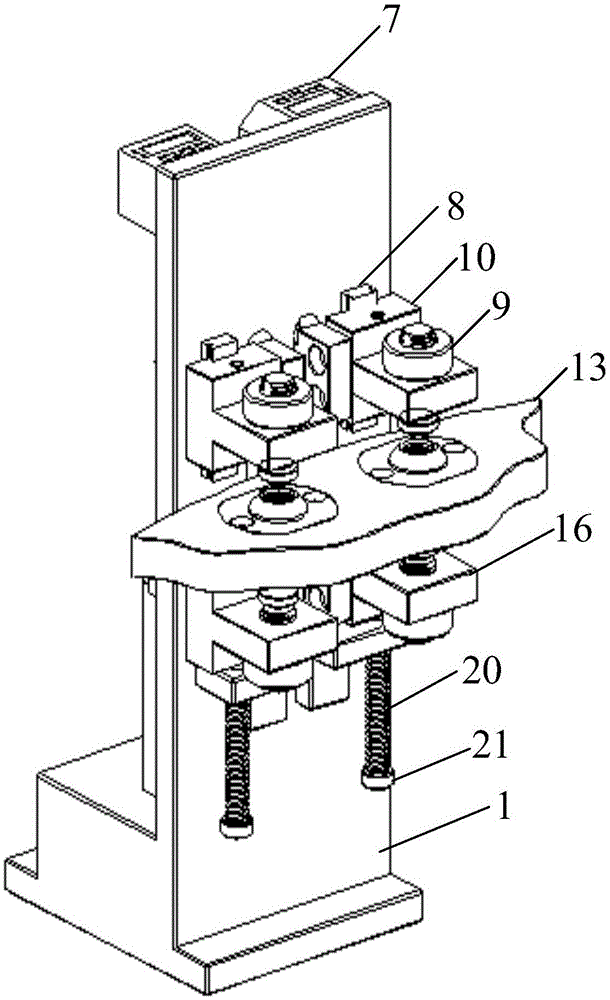 高精度螺母通止规全检机的高度检测装置的制作方法