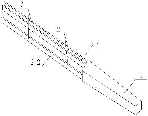 三排病理取材刀的制作方法