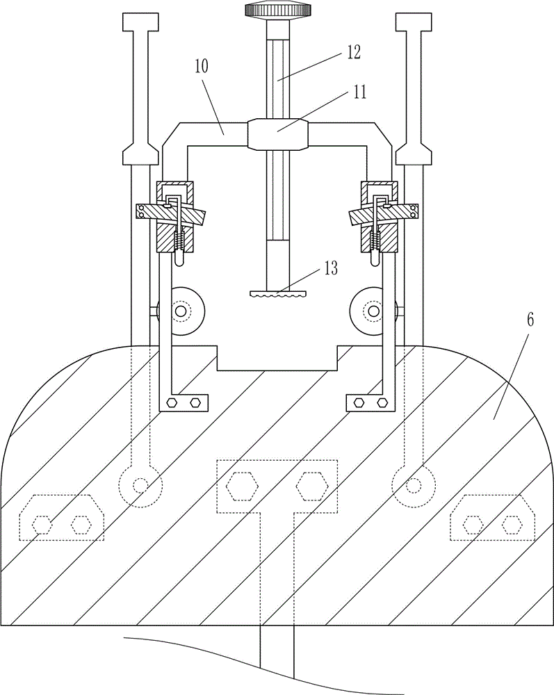 一种梯形铁框焊接固定器的制作方法