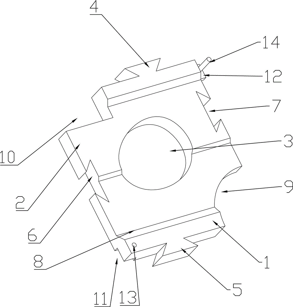 一种生态连锁护坡的制作方法