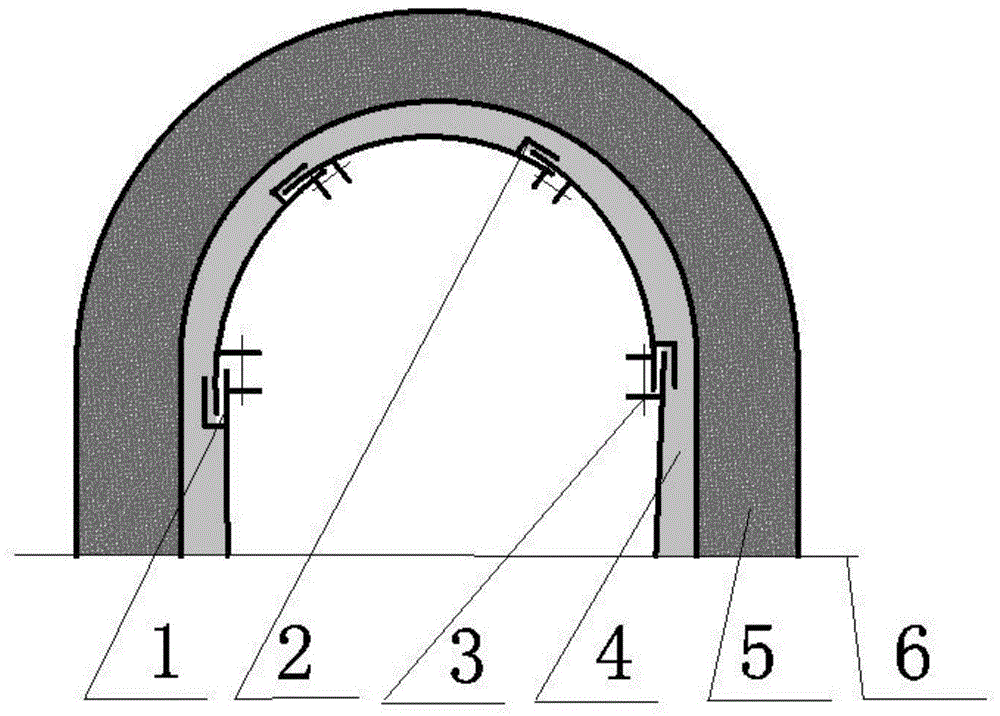一种既有隧道内壁加固用的波纹钢拼接板连接结构的制作方法