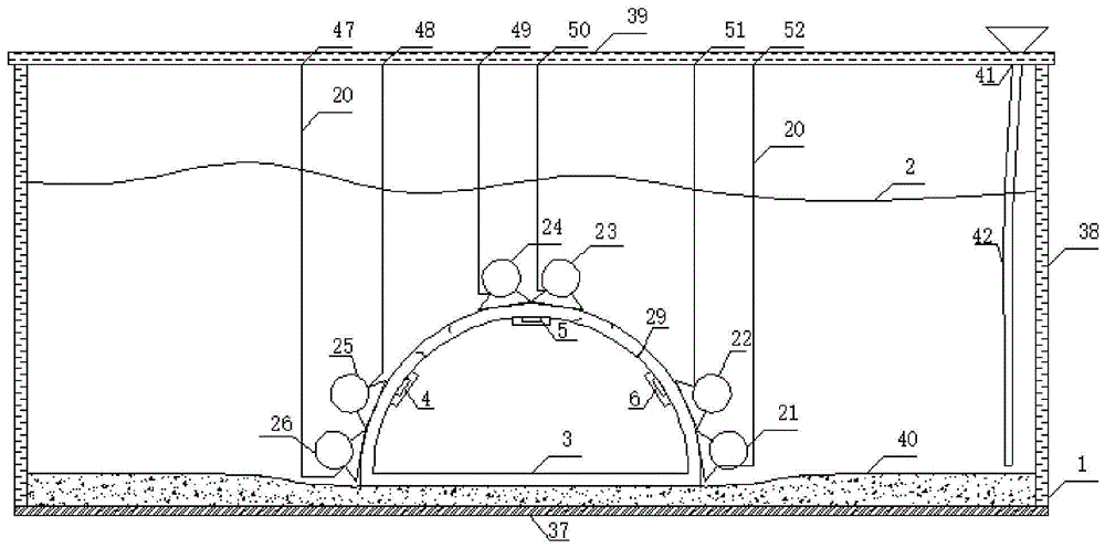 测定隧道衬砌抗氯离子渗透性及裂缝发展的试验装置的制作方法