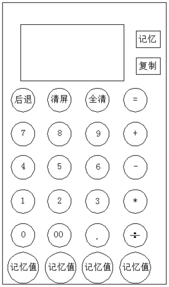 一种具有记忆功能的计算器的制作方法