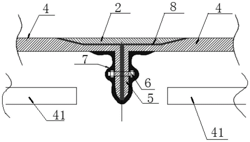 分段风电叶片模具的复合材料壳体的连接方法与流程