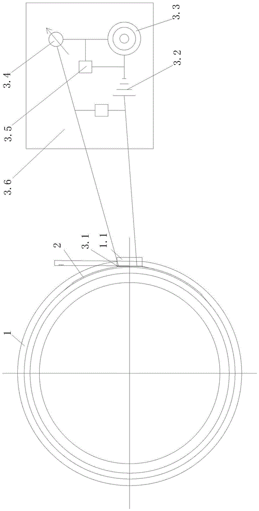 一种电动汽车用真空管路卡箍的制作方法