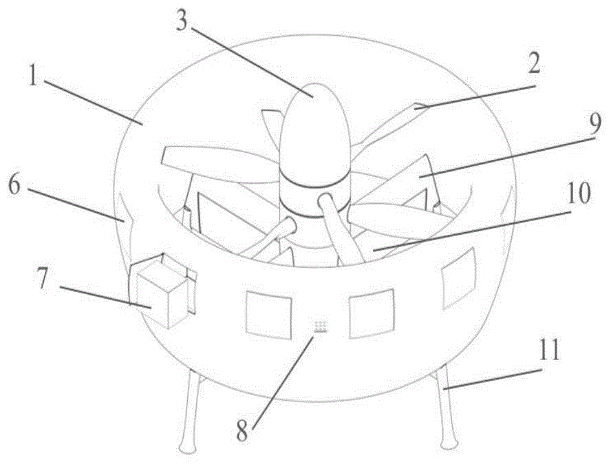 飞行器涵道及涵道式飞行器的制作方法
