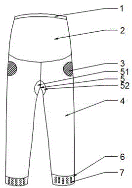 一种孕妇美体裤的制作方法