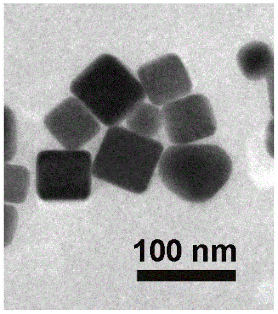 一种银立方体/花状二氧化硅核壳纳米材料及其制备方法和应用与流程