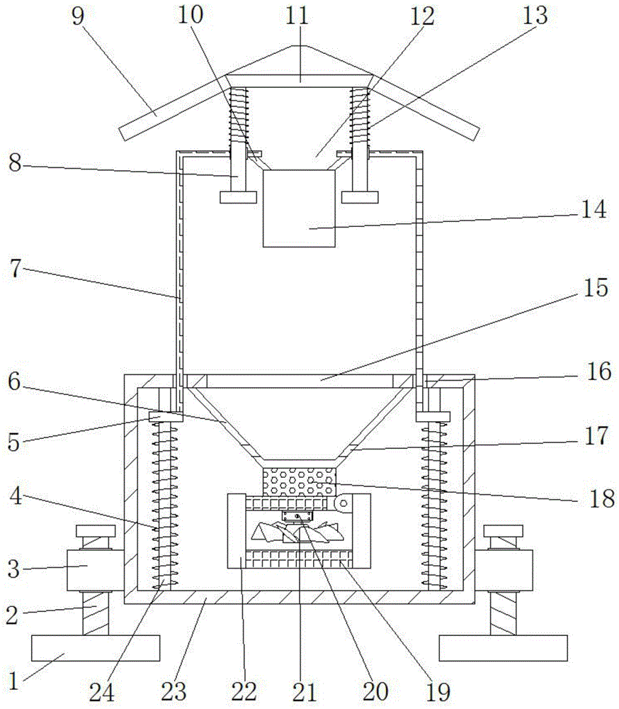 一种便携式捕蚊器的制作方法