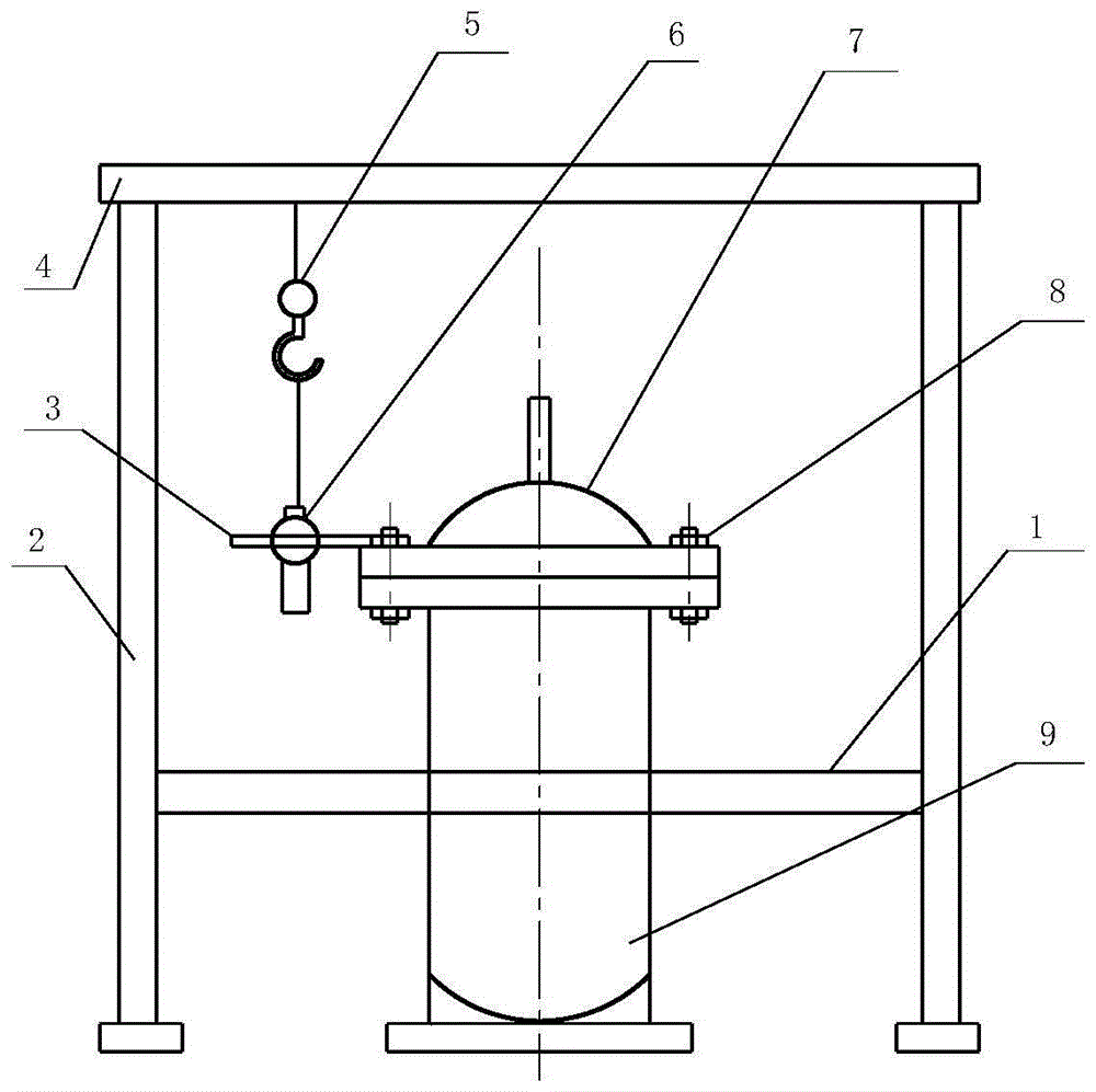 高压容器超大连接螺栓拆装方法与流程