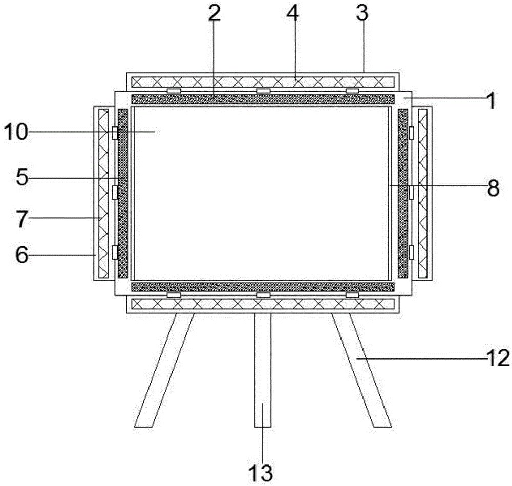 一种具有烘干功能的学生用画架的制作方法