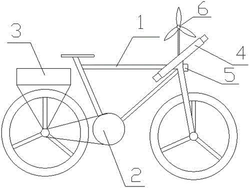 新型自行车的制作方法