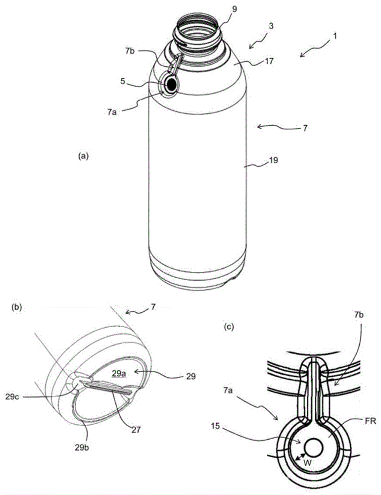 层叠剥离容器的制作方法