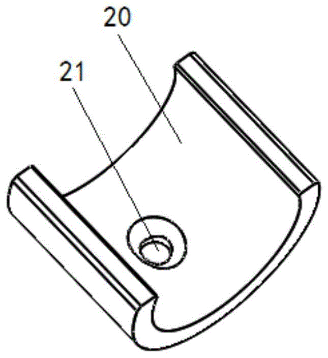 一种轮椅支架缓冲固定件及固定结构的制作方法