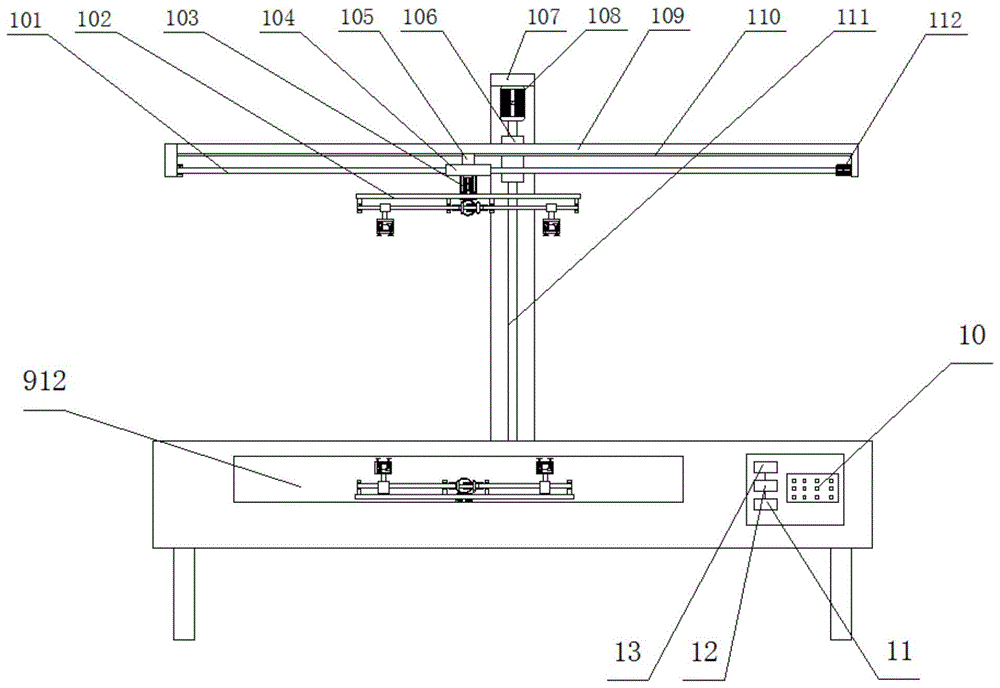 一种子午流柱自动艾灸床的制作方法