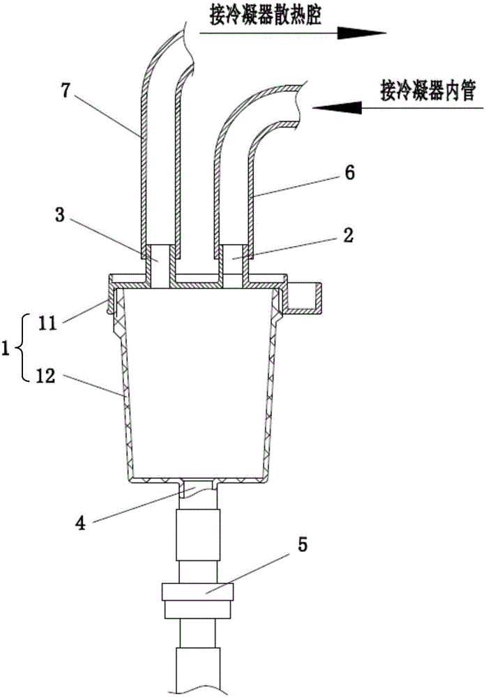 一种蒸箱气水分流器的制作方法