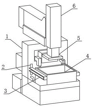 一种基于导向柱密封结构的升降油槽机床的制作方法