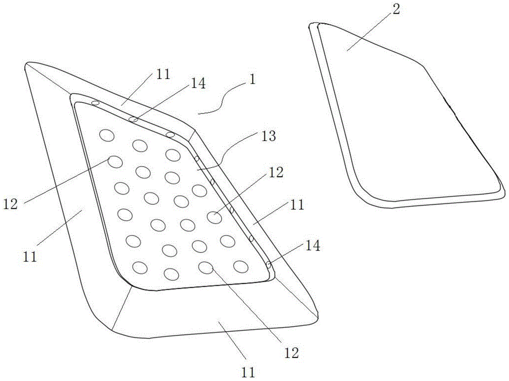 一种具有硅藻板的组合垫的制作方法