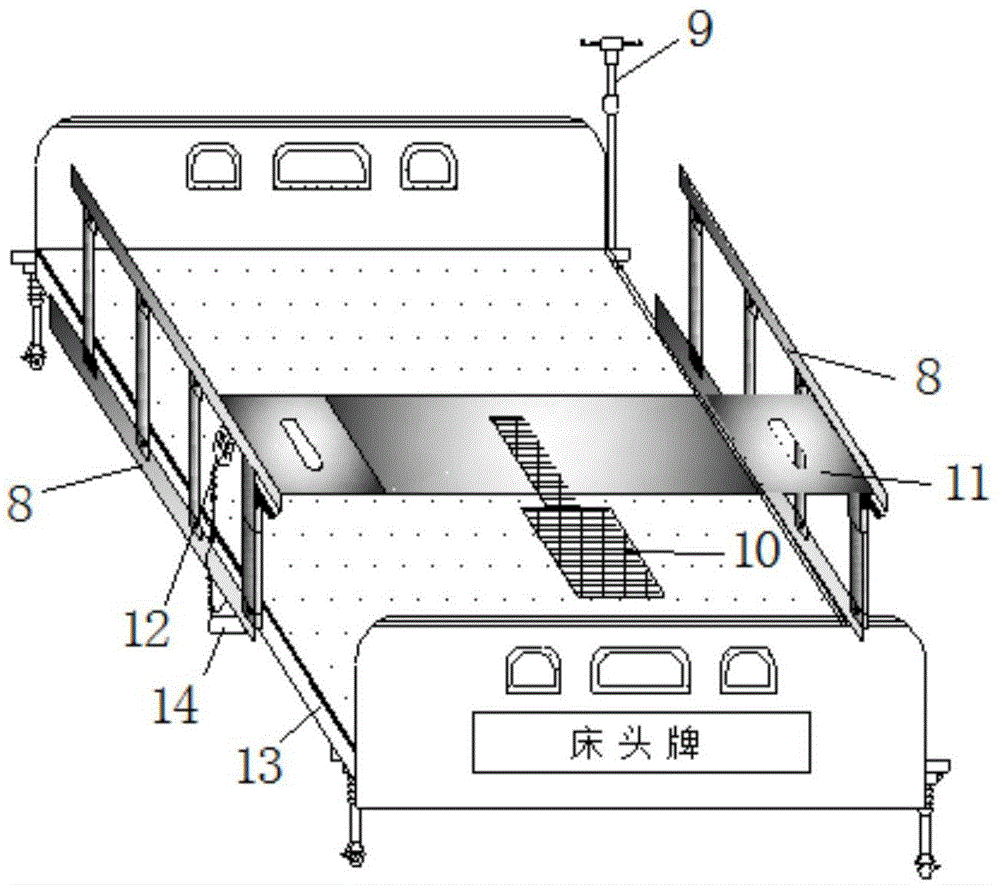 一种护理病床的制作方法