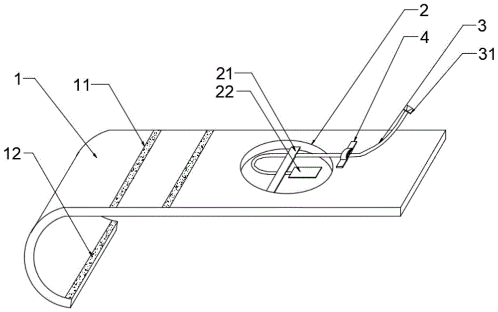 一种PICC固定结构的制作方法