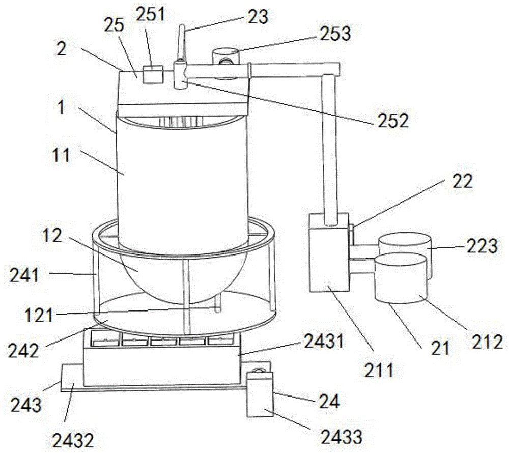 一种聚酯树脂生产用反应釜喷淋装置的制作方法