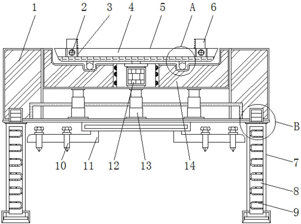 一种零件质检用旋转工作台的制作方法