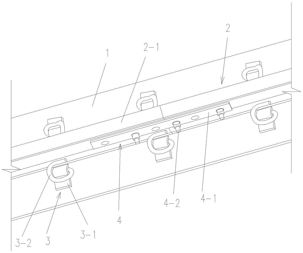一种可循环使用的装配式盾构门吊轨道梁的制作方法