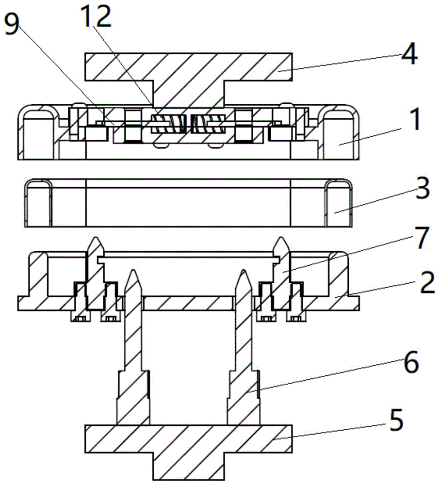 一种硅胶模具的合模机构的制作方法