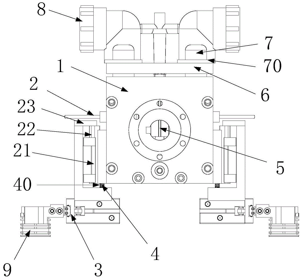 一种塑胶管件装夹治具的制作方法