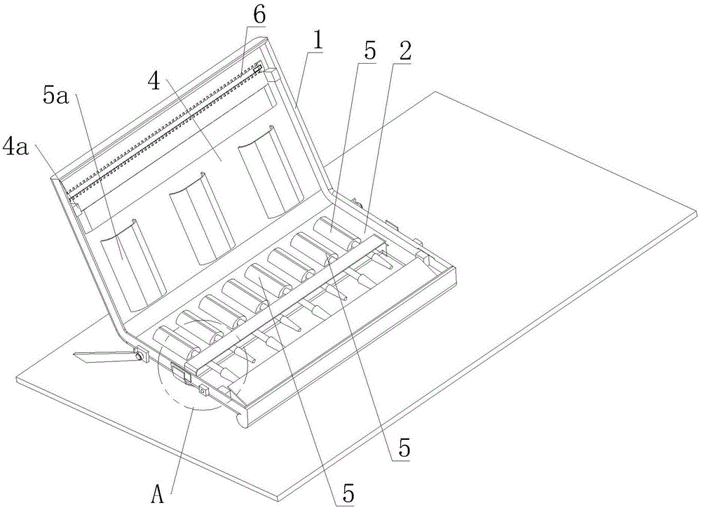 一种写生专用便携式国画工具包的制作方法