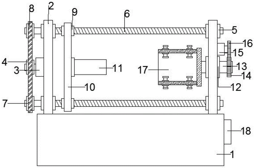 内衬双金属复合管旋压加工装置的制作方法
