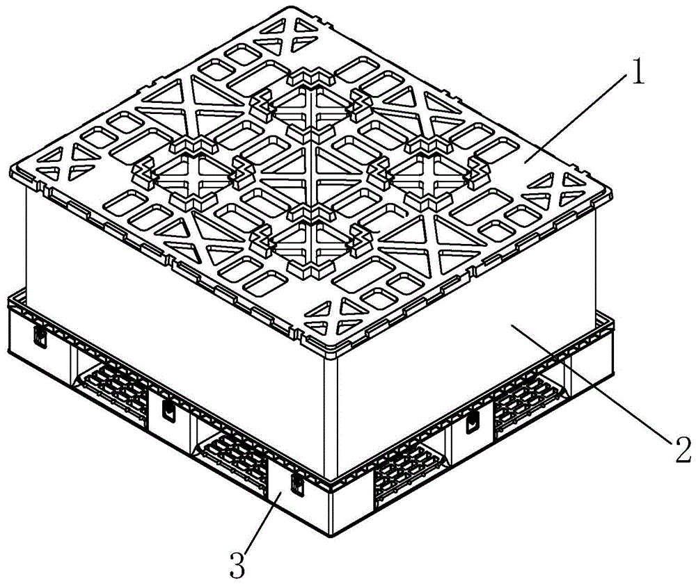 一种新能源电池两用周转箱的制作方法