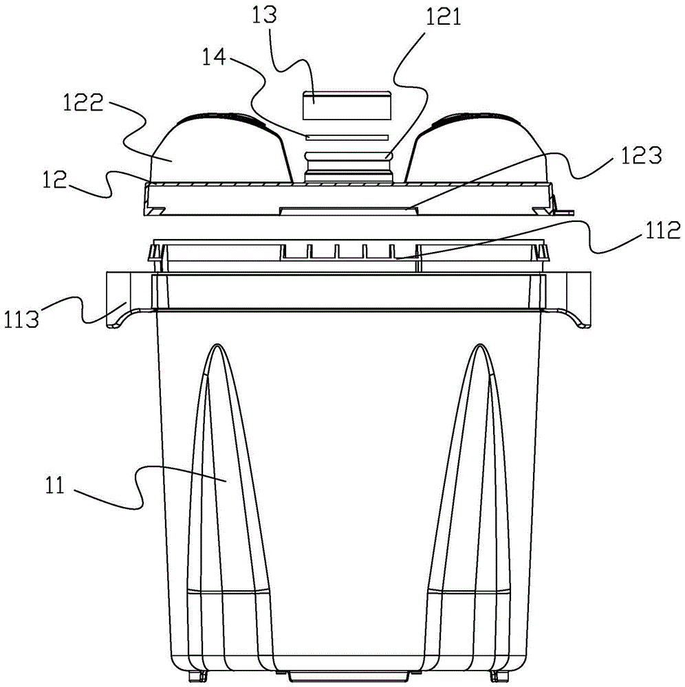 一种具有延展性装水袋的饮用水桶的制作方法