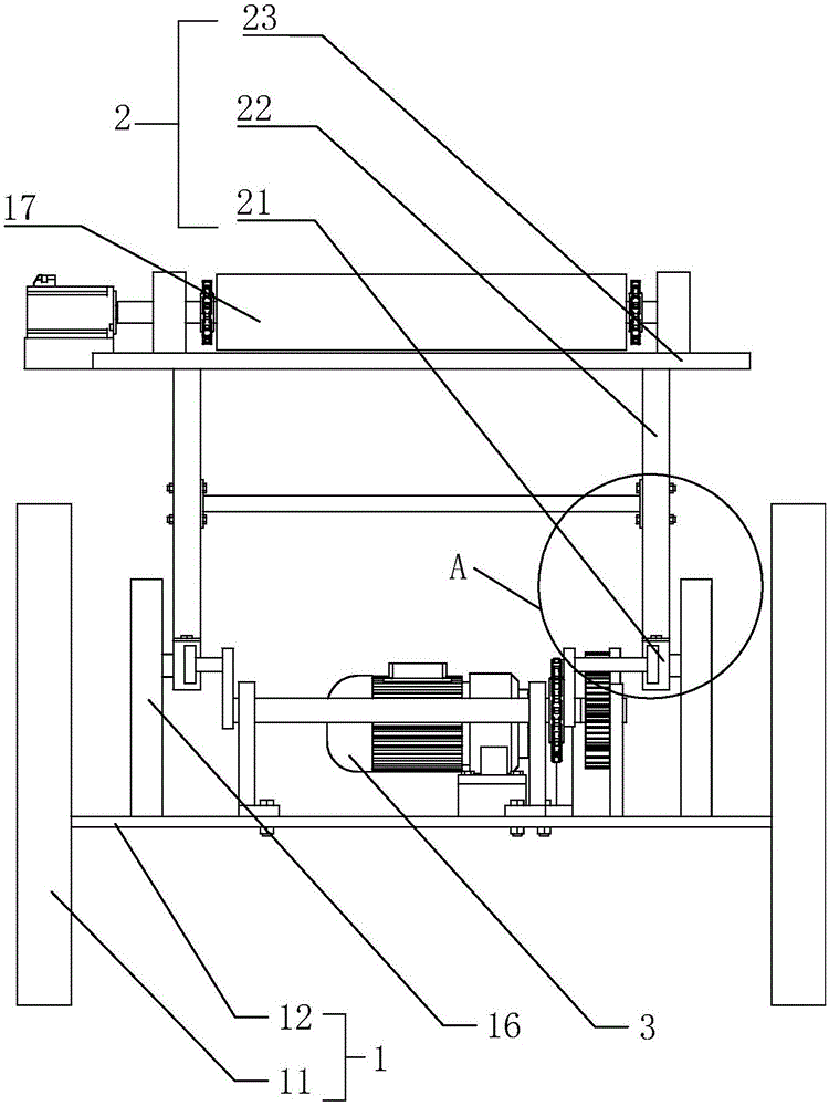 升降输送机的制作方法