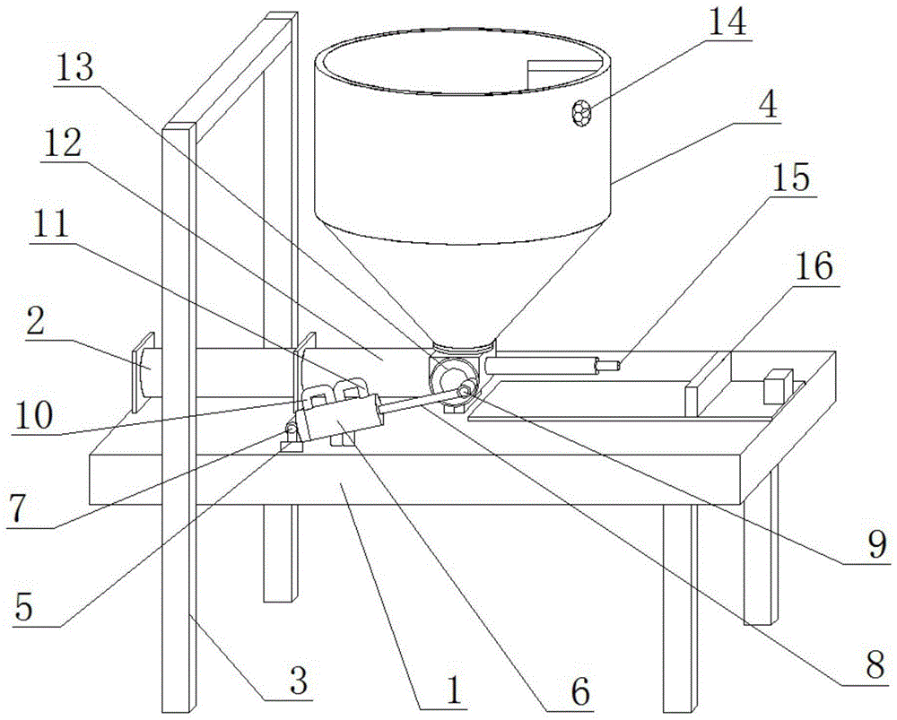 防滴漏小型灌胶机的制作方法