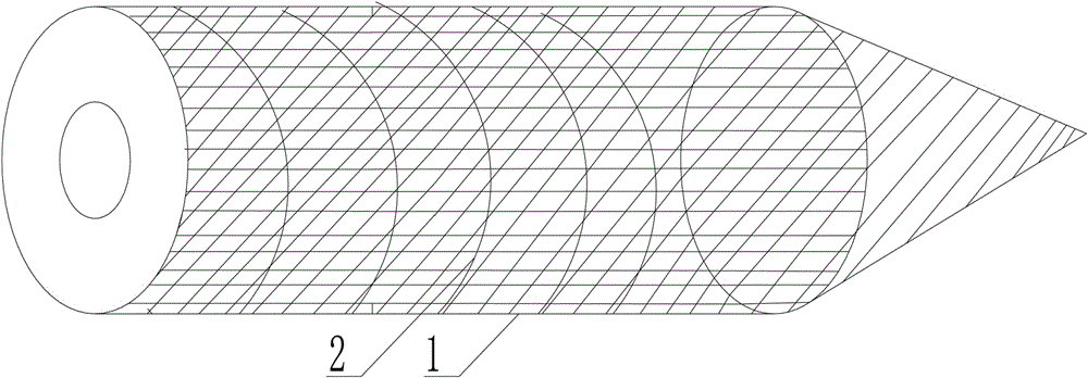 玻璃纤维排水锚杆的制作方法