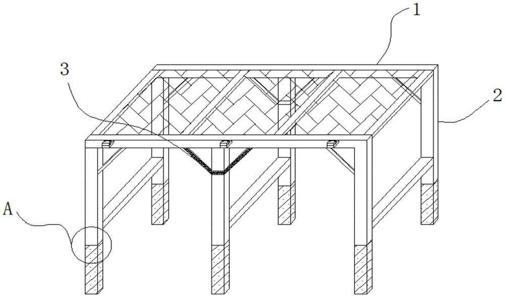 一种建筑施工用斜面支撑装置的制作方法