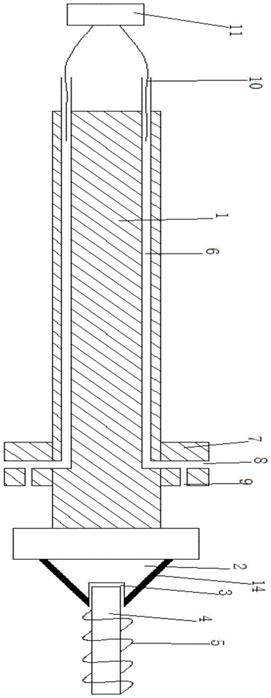 一种物探专用钻头的制作方法