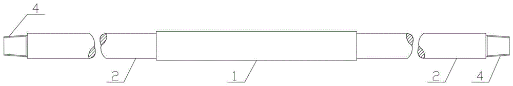 一种煤矿井下钻具打捞施工用钻杆的制作方法